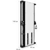 HMS-ds Stazione multifunzione a parete con doppia puleggia regolabile 2 x 50 kg
