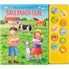 Phoenix International Publications Germa Bauernhoftiere - Interaktives Pappbilderbuch mit 10 lustigen Geräuschen für Kinder ab 3 Jahren