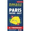 Indispensable Plans de Paris: Paris street index and maps: Paris facile: 26 plans de A a Z