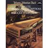 Dover Publications Johann Sebastian Bach - Trascrizioni complete per tastiera di concerti barocchi | Spartito per pianoforte e clavicembalo | Raccolta di 16 trascrizioni ... Telemann e Marcello: By Baroque Composers