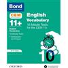 Oxford University Press, USA Bond 11+ CEM Vocabulary 10 Minute Tests: Ready for the 2026 Cambridge Select Insight exam: 10-11 Years