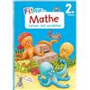 Tessloff Fit für Mathe 2. Klasse. Lernen und verstehen: Rechnen bis 100, Grundrechenarten, Sachaufgaben und Geometrie verstehen und wiederholen. Am Lehrplan orientiert. Mit Lösungsheft und Stickerbogen