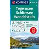 KOMPASS Wanderkarte 8 Tegernsee, Schliersee, Wendelstein 1:50.000: 4in1 Wanderkarte mit Aktiv Guide und Detailkarten inklusive Karte zur offline ... Fahrradfahren. Skitouren. Langlaufen.