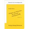 Liebaug-Dartmann, Verlag Übungen zum Wortschatz der deutschen Schriftsprache: Niveau A2 - C1