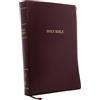 Thomas Nelson KJV Holy Bible: Super Giant Print with 43,000 Cross References, Burgundy Leather-look, Red Letter, Comfort Print: King James Version: King James ... Burgundy Leatherflex, Red-Letter Edition
