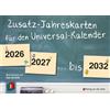 Verlag an der Ruhr GmbH Zusatz-Jahreskarten 2026 - 2032 für den Universal-Kalender: Ergänzendes Set für Kita und Schule