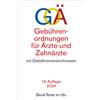 Prof. Dr. Karst Gebührenordnungen für Ärzte und Zahnärzte: mit Gebüh (Tascabile)