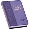 Christian Art Gifts KJV Bible Mini Pocket Purple