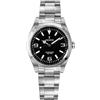 TACTICAL FROG Cronos L6041-L6042 - Orologio subacqueo 90S5/PT5000, movimento automatico, da uomo, in vetro zaffiro, 36 mm/39 mm, Nero , PT5004 Uhrwerk / 39 mm