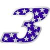4R Quattroerre.it 13183 Numero Racing Stars 3