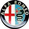 Alfa Romeo Adesivi 3D Ufficiali Logo Old, Diam. 45 mm