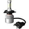 M-Tech KIT 2 LAMPADINE H4 P43T LED VENTILATO 80W 10000 LUMEN 6500K PER MOTO AUTO