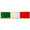 4R Quattroerre.it - 138 - Adesivo Bandiera Italia 3D, 110 x 28 mm