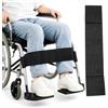 FOMIYES Accessori per sedie a rotelle Cinghie in tessuto Oxford per polpacci, cinghie di ricambio per polpacci, cinghie resistenti per poggiapolsi per sedie a rotelle