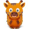 Affenzahn - Zaino per bambini da 1 a 3 anni, a forma di animale, adatto per l'asilo, a forma di giraffa, colore arancione
