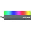 Dpofirs Dissipatore di Calore SSD M.2 2280, Dissipatore di Calore SSD RGB Dissipatore di Calore SSD M.2 per SSD M.2 2280 con Pad Termico