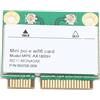 ciciglow Modulo Scheda Wireless AX1800H, Adattatore di Rete Mini PCIe Dual Band WiFi 6 Bluetooth 5.2 RTL8852BE per Android, per Linux