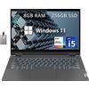 Lenovo IdeaPad Flex 5 - Computer portatile touchscreen FHD da 15,6, Intel Core i5 1135G7, 8 GB di RAM, SSD da 256 GB, Intel Iris Xe, tastiera retroilluminata, lettore di impronte digitali, webcam HD,