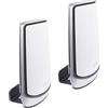 TIUIHU Supporto da parete per Orbi WiFi 6, Orbi Whole Home Tri-Band Mesh WiFi 6 System, Supporto da parete con supporto compatibile con Orbi Whole Home Tri-Band Mesh WiFi 6 System Confezione da 2