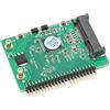 ASHATA Mini PCI-e MSATA SSD a IDE 44pin Scheda Adattatore, Scheda Adattatore Mini PCIE MSATA SSD a 44 Pin IDE Hard Disk Converter Lettore Accessori per Computer
