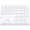 Denash Tastierino Numerico Tastiera Ricaricabile Wireless a 35 Tasti con Tripla Commutazione del Dispositivo, Design Ultra Sottile, Batteria a Lunga Durata, per PC, Laptop, Tablet