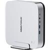 MINISFORUM AI X1 Pro Mini PC, AMD Ryzen AI 9 HX470 (12 C/24 T, fino a 5,2 GHz), Radeon 890M, 32 GB DDR5 RAM, SSD PCIe 4.0 da 1 TB, Quattro Display 4K, Doppia Porta LAN 2,5G, Wi-Fi 7, BT5.4, OCuLink