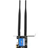 Tomvorks PCIE Scheda di Rete 433Mbps Dual Band 2.4g 5G Ad Alta velocità Stabile Connessione Desktop