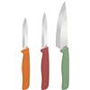 zyliss Classico Coltelli da Cucina (3 Pezzi), Coltello Spelucchino e Multiuso, Set di Coltelli da Cucina Professionali, Acciaio Inossidabile, Lame Affilate, Foderi Inclusi, Coltello per Vedura