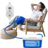 Inmoredo Macchina per terapia del freddo per sostituzione del ginocchio con timer programmabile, sistema di sollievo dal dolore per crioterapia per lesioni sportive, dolori articolari al ginocchio