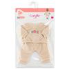 COROLLE 141900 TUTA DA GINNASTICA BEIGE PER BAMBOLA CM.36