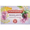 Pompadour Tisana Regolarità - 5 confezioni da 18 filtri [90 filtri]