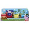 Peppa Pig Wooden Grandpa Pigs Train, push along vehicle, imaginative play, preschool toys, fsc certified, sustainable toys, gift for 2-5 years old