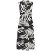 ONLY Onlnova Life Vis Uli Long Dress AOP, Nero, XL