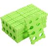 Healvian Divaricatore Dita Piedi 100 Paia Usa e Getta a Forma di Cuore in Spugna Verde Comodo per Manicure Professionale Art