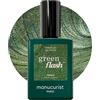 Manucurist Smalto Semipermanente Verde Perlato Green Flash Groove - Smalto Gel UV e LED per Unghie - 12-Free, Bio-Based fino all'84% - Manicure Professionale - 15 ml
