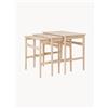 Carl Hansen & Søn Set di 3 tavolini in legno di quercia CH004 -
