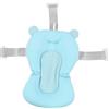 RiToEasysports Cuscino Bagnetto Neonato, Supporto Regolabile Pieghevole Galleggiante Sicuro Seggiolino Bagnetto per Casa Viaggi Bagni Domestici