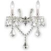 Ideal Lux FLORIAN AP2 CROMO Mod. 035642 Lampada Da Parete 2 Luci