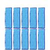 Zerodis 10 pezzi Microfibra Morbida Pastiglie di Mopping Lavabile e Riutilizzabile Panno di Mop Mopping Pads 185x70mm Ricambio Attrezzi per la Pulizia for iRobot 240/241 Cleaner Robot (Blue)