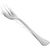 zanetti Set 12 Forchette da dessert in acciaio inox 18/C, Modello Leonardo, acciaio lucido e resistente, confezione da 12 pezzi, made in Italy, Grigio