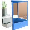 Generisch Professionale True Mirror Non Reversing Specchio Non Invertire Per Immagine Reale Specchio Da Tavolo Specchio