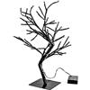 H&H Albero LED Nero cm45, 8842800
