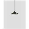 Vistosi TREAD SOSPENSIONE 28 VERDE ANTICO BRONZO SATINATO 3 L3213 LED 3000K 12W 1600lm DIMMERABILE