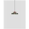 Vistosi TREAD SOSPENSIONE 28 VERDE ANTICO RAME SATINATO 1 L3213 LED 3000K 12W 1600lm DIMMERABILE