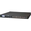 PLANET FGSW-2622VHP - Switch - non gestito - 24 x 10/100 (PoE+) + 2 x Combi Gigabit SFP - montabile su rack - PoE+