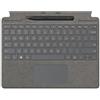Microsoft Surface Pro Signature Keyboard con Slim Pen 2, AZERTY, Französisch, Touchpad, Microsoft, Surface Pro 8 Surface Pro X, Platino