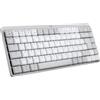 LOGITECH Tastiera wireless Logitech MX Mechanical Mini, AZERTY, retroilluminata, per Mac, grigio chiaro, Bluetooth, USB-C