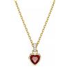 SWAROVSKI PENDENTE CHROMA, CUORE PLACCATO ORO GIALLO