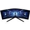 Samsung Odyssey C34G55 Monitor Gaming da 34' Curvo LC34G55TWWRXEN