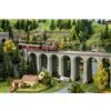 Faller 222599 N Steinbruecke 2gleisig (L x B x H) 386 x 85 x 136mm, One Size